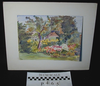 Green House with Garden, Forge Paintings