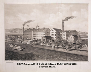 Sewall, Day & Co.'s Cordage Manufactory, Boston