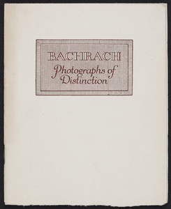 Restoring the hidden treasure, Bachrach, photographs of distinction, 647 Boylston Street, Boston, Mass., undated