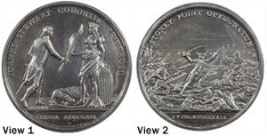Comitia Americana medal, Stewart at Stony Point, 1779