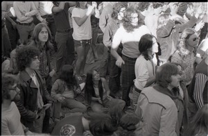 Hollywood Speedway Rock Festival: shot of the crowd from the stage