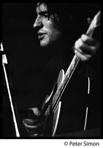 Tim Buckley in performance, probably at the Unicorn Coffee House