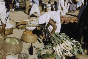 Turnips in the market in Ranchi