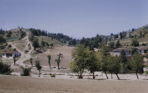 Plowed fields in Dračevo