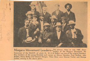 Niagara Movement leaders