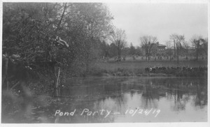 Pond Party, Massachusetts Agricultural College