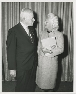 Mrs. H. Lawrence Bogert, Jr. and unidentified man