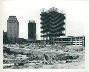 City Hall area construction