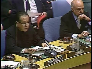 U.N. Security Council Session on Iran