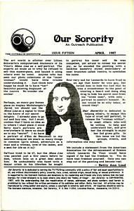Our Sorority Issue 15 (April 1987)