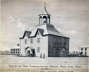 First Congregational Church, 1820; Old Tunnel Meeting House