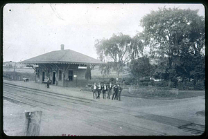 Pleasant Hill Dep., George Johnson Station master, Adams Avenue