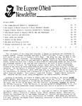 The Eugene O'Neill Newsletter, vol.3, no 2, 1979
