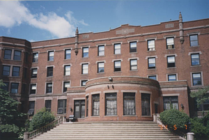 MacLean Terrace of Alumni Hall at Springfield College