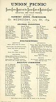 Church picnic flyer