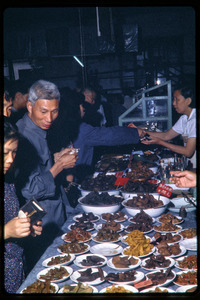 Food stand at market