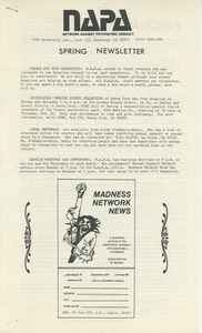 NAPA Spring 1981 newsletter