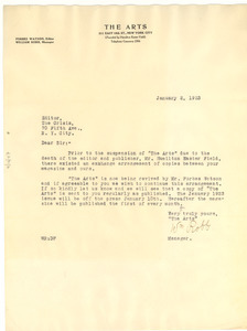 Letter from Robb William to the editor of the Crisis