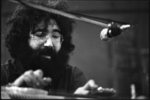 New Riders of the Purple Sage opening for the Grateful Dead at Sargent Gym, Boston University: Jerry Garcia on pedal steel guitar