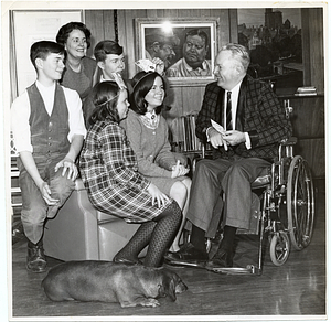 Mayor John F. Collins and family