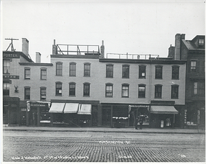 West side of Washington Street, second, third, and fourth buildings south of Rutland Street