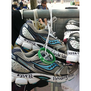 "Amazing Alec's" Running Sneakers at Copley Square Memorial