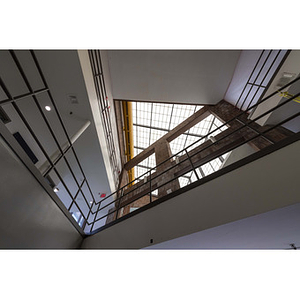 Harriet Tubman House atrium sklight facing northeast