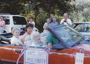 Mrs. Hutchinson in the horribles parade