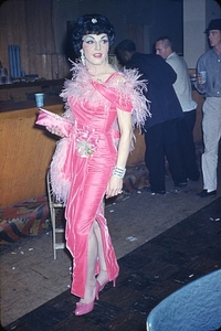 Unknown Drag Queen at Drag Ball (1958)