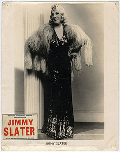 Britain's Foremost Female Impersonator Jimmy Slater