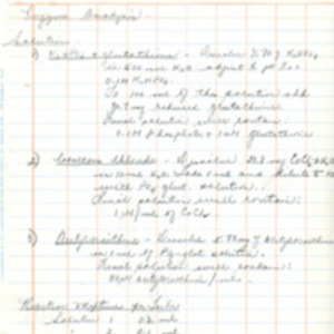 Enzyme Analysis