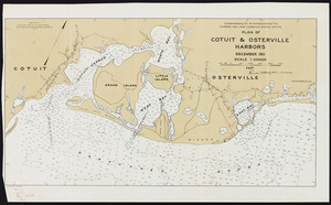 Plan of Cotuit and Osterville Harbors