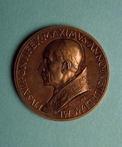 Medallion of Pope Pius XII.