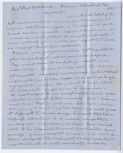 Benjamin Silliman letter to Edward Hitchcock, 1850 December 30