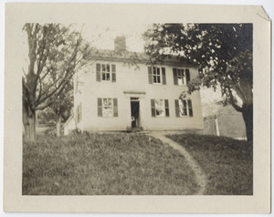 Exterior view of Edward Hitchcock's Conway house