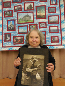 Claudia Martin at the Provincetown Mass. Memories Road Show