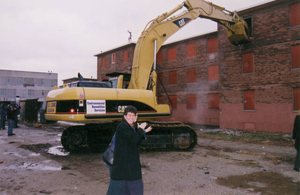 Demolition of West Broadway Phase IV