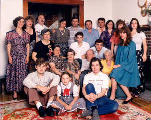 The same family in the picture after coming to USA in 1995