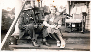 Helena Porter Cobb and her father