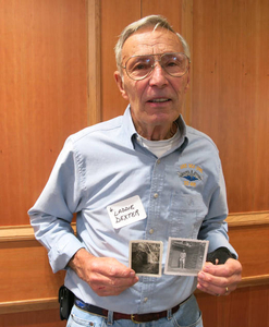 Laddie Dexter at the Marshfield Mass. Memories Road Show