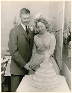 Wedding day, March 26, 1960