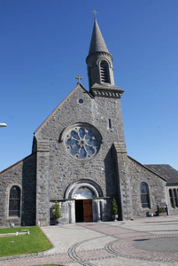 The church where Michael Dillon was baptized, in Lixnaw, County Kerry, Ireland