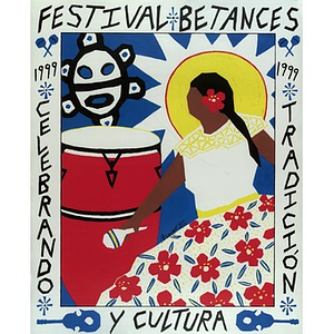 Poster promoting Villa Victoria's 25th annual Festival Betances.