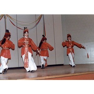 Performers at a Chinese Progressive Association anniversary party