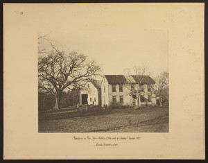 Exterior view of the Reverend John Mellen-Andrew T. Damon House