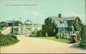 Gate at Dreamwold, Scituate, Mass.