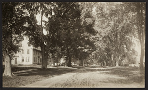 Exterior view of the Joseph Stebbins House, Deerfield, Mass., 1880s