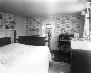 Henry Wright House, Danvers, Mass., Bedroom.