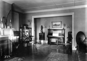 Holmes House, Rochester, Mass., Parlor.