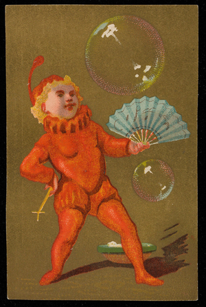 Trade card for Wm. H. Zinn, china and glassware, 501 Washington Street, Boston, Mass., undated